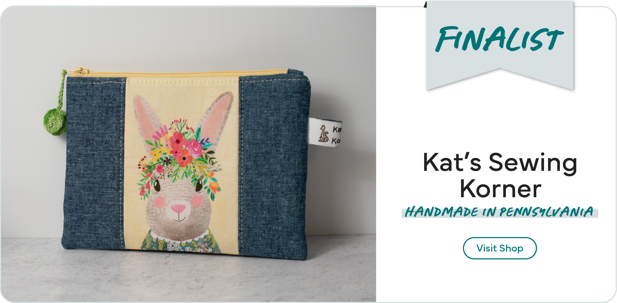 Rabbit Cosmetic Pouch