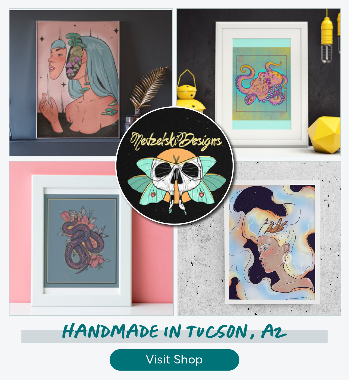 Handmade in Arizona: Art by Nedzelski Designs