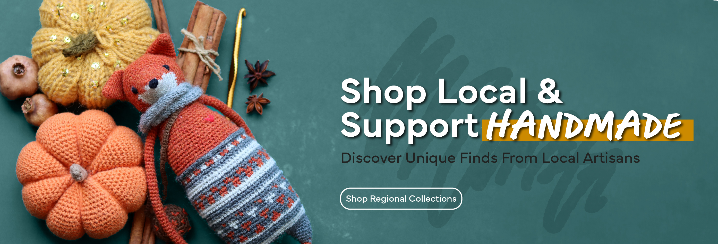 Shop Small and Support Handmade. Discover local makers and artists