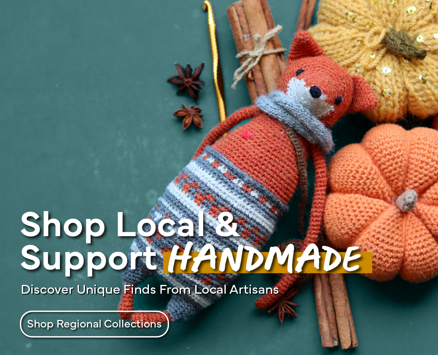 Shop Local & Support Handmade. Discover local makers and artists.