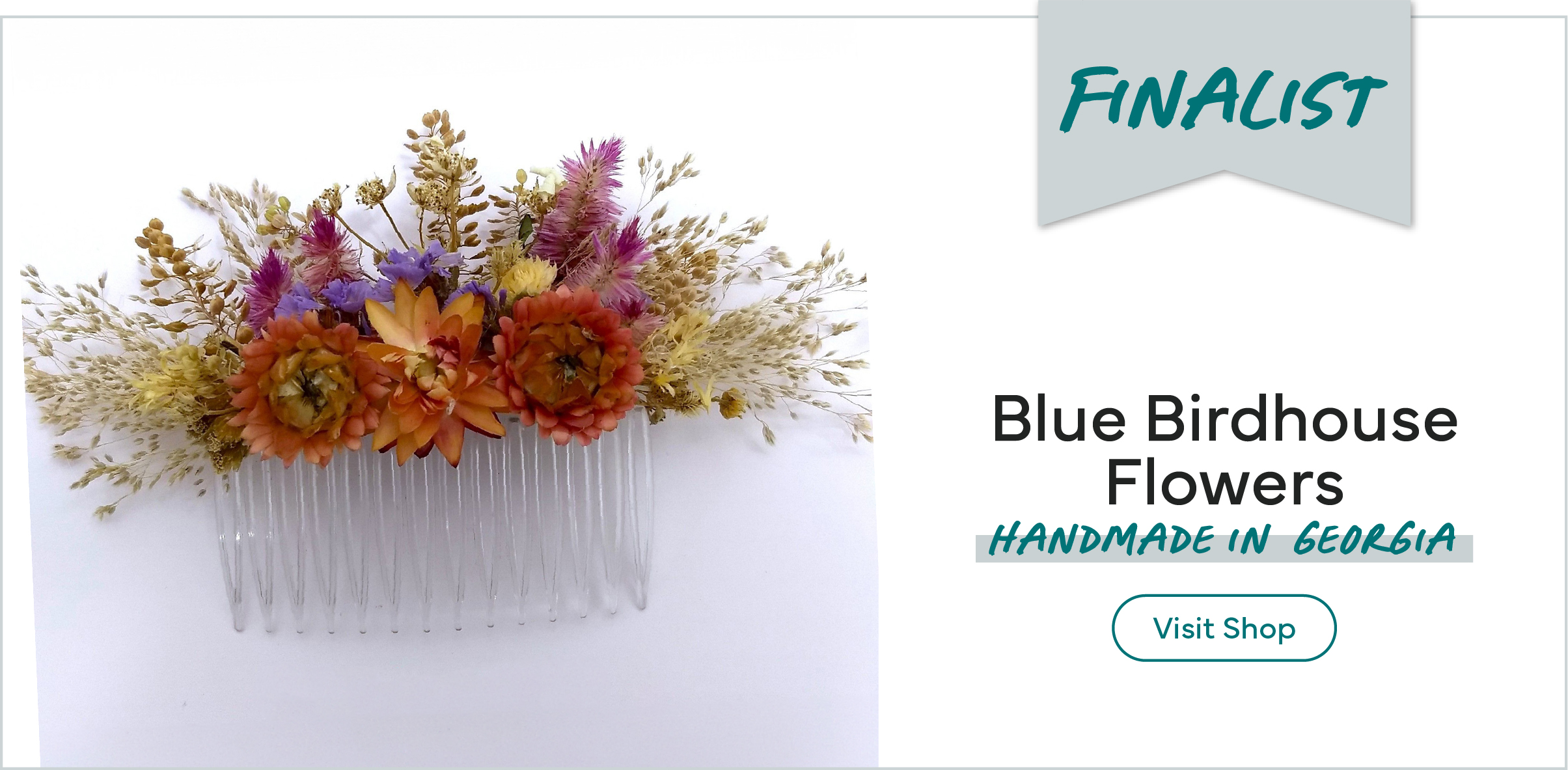 Muted Harvest Maker Challenge Finalist: Blue Birdhouse Flowers