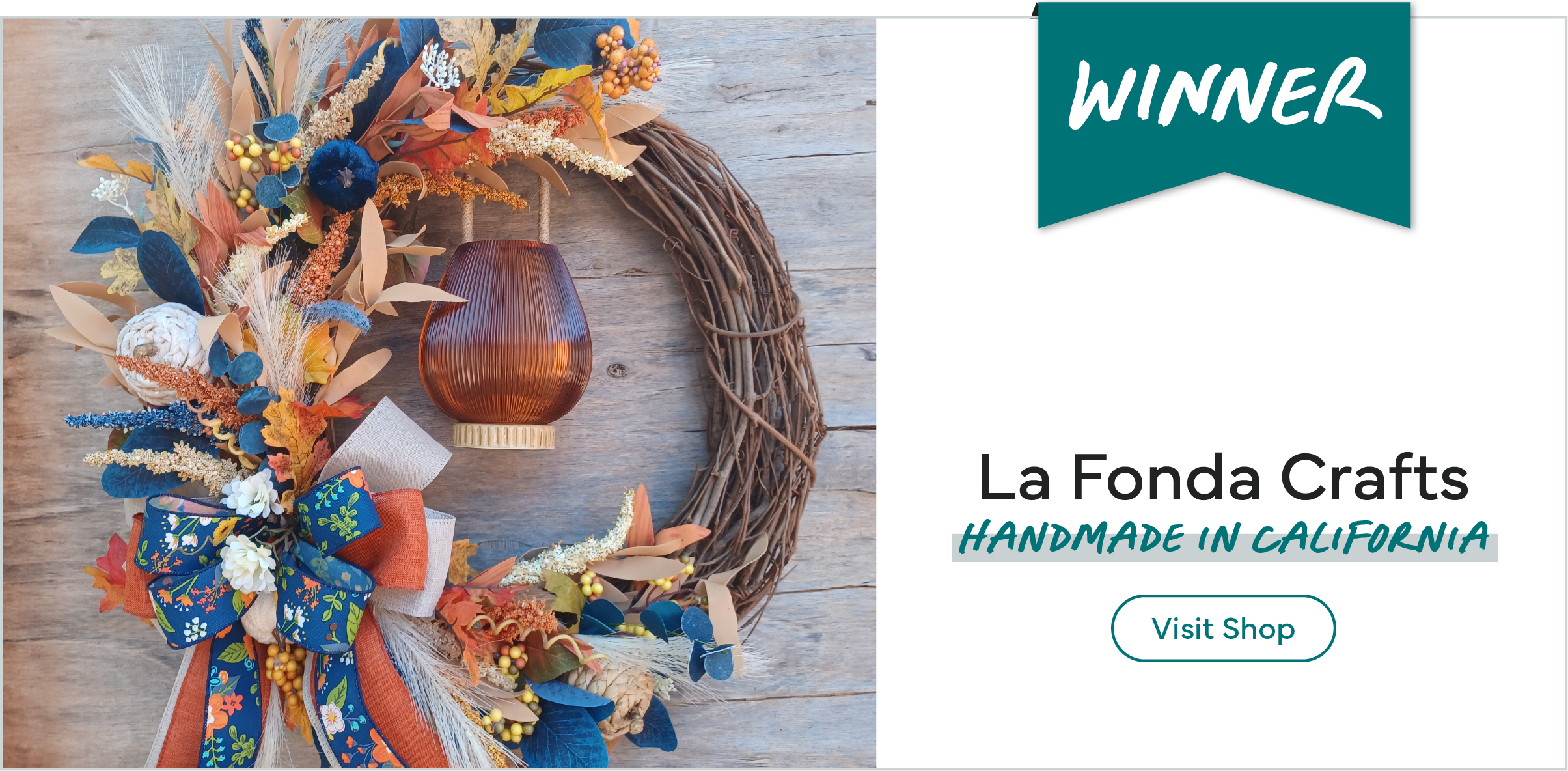 Muted Harvest Maker Challenge Winner: La Fonda Crafts