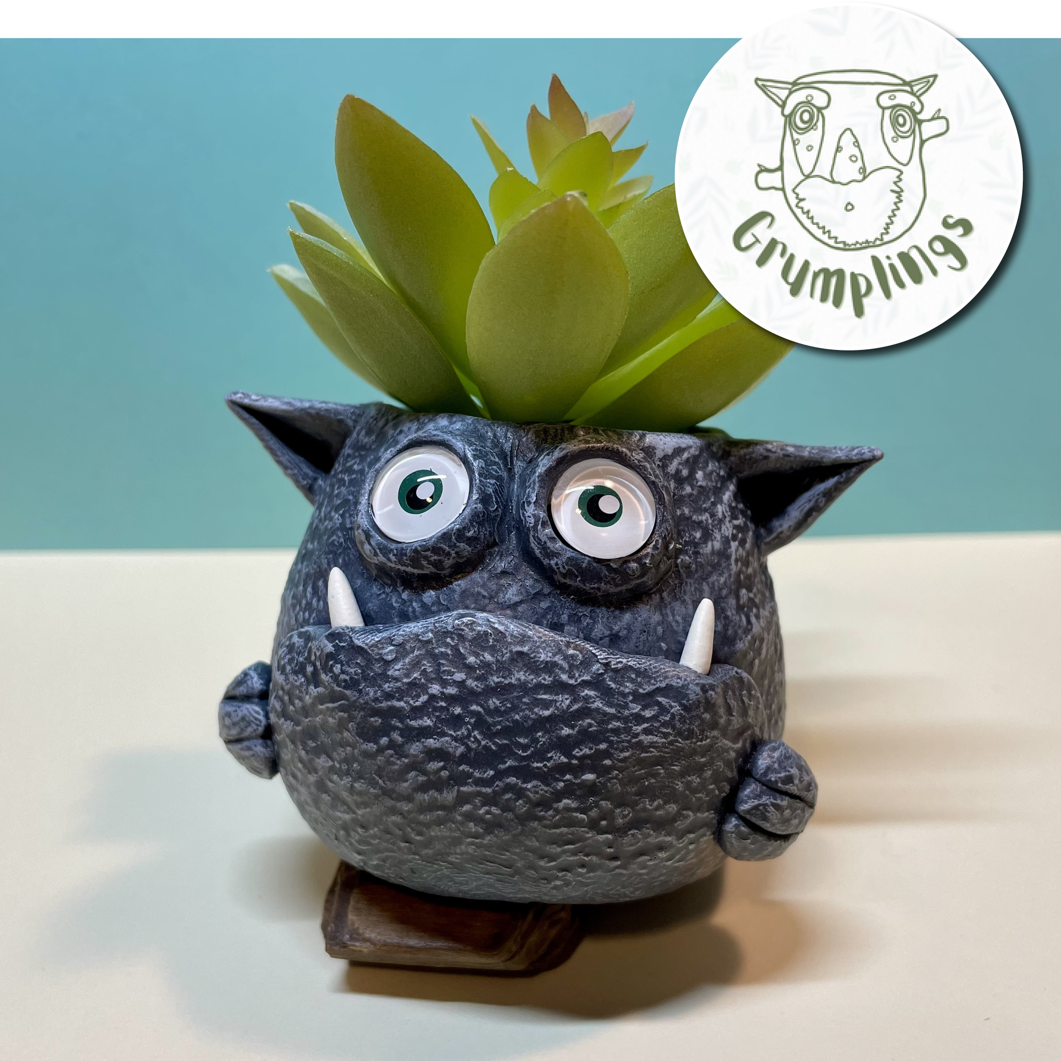 Handmade Indoor Succulent Pots - The Grumplings