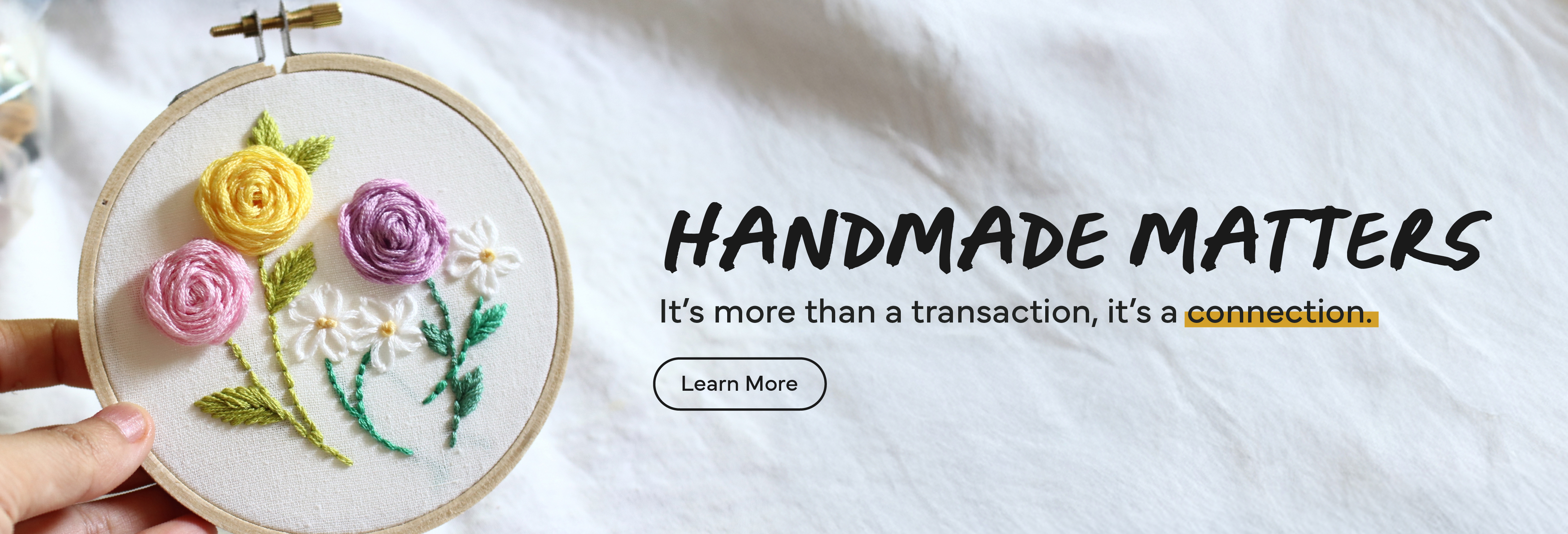 Handmade Matters: It's More Than a Transaction, It's a Connection