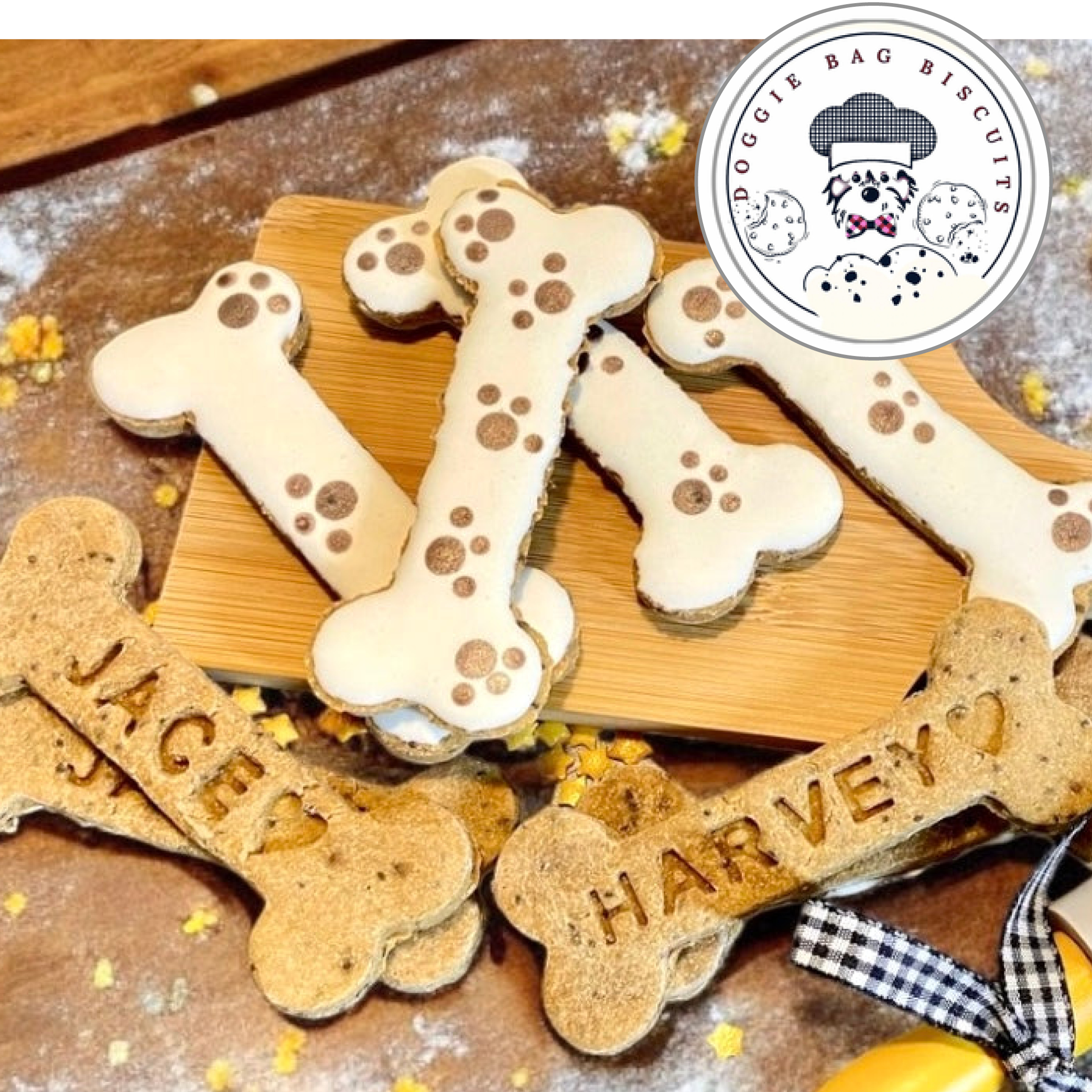 Handmade Dog Biscuts by Doggie Bag Biscuts