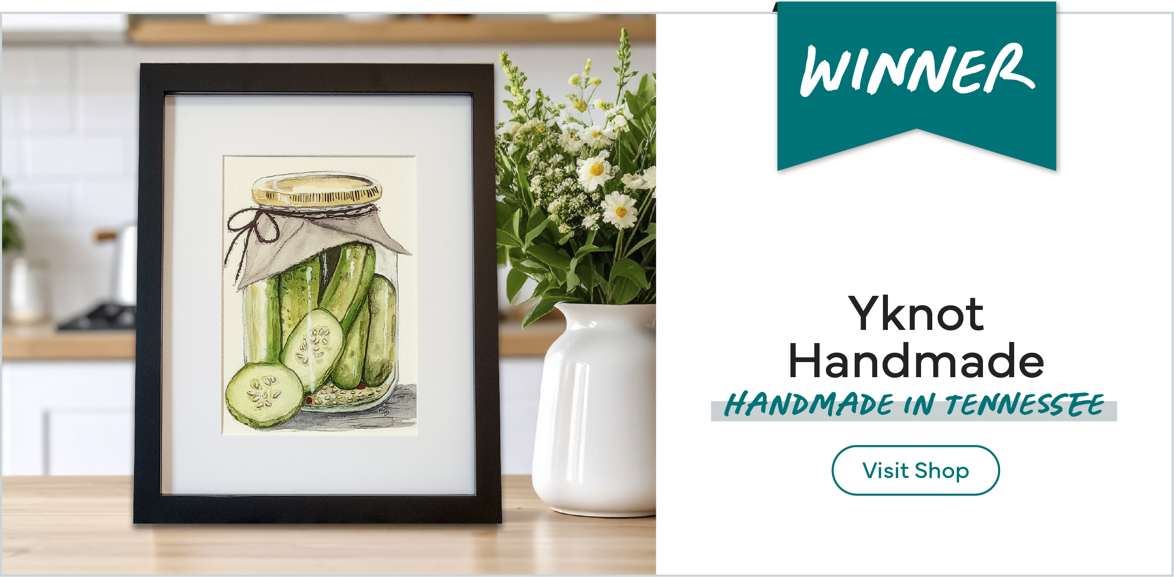 Yknot Handmade: In a Pickle Maker Challenge Winner