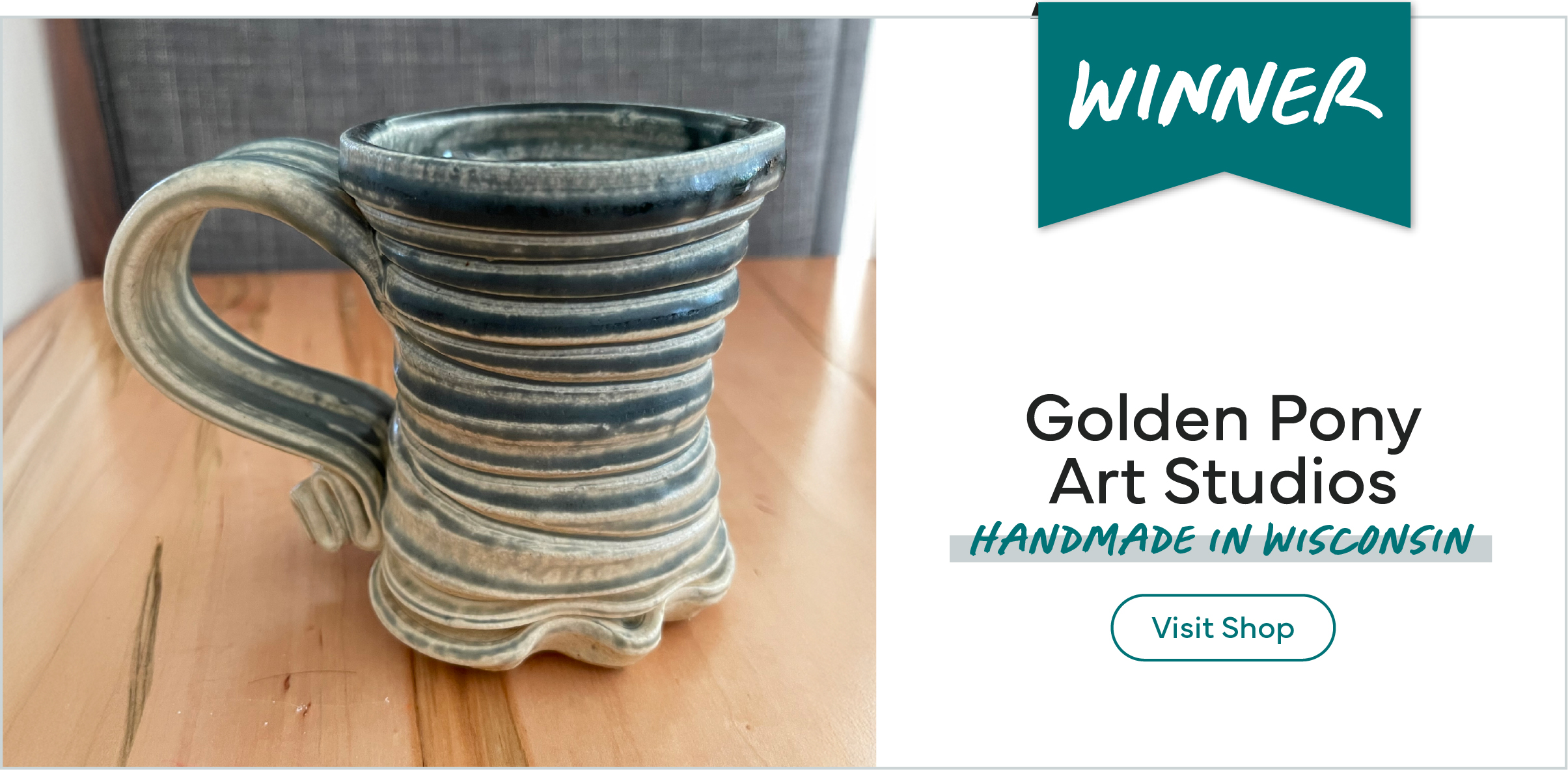 Maker Challenge Winner:  Golden Pony Art Studios A His and Hers little bit of Everything Creative Studio