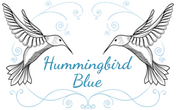 Hummingbird Blue: Art by Cassie Quinn