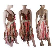 Brown and peach with cream bohemian tattered cowgirl style event dress. Lace up back for a snug fit. Lots of beads on the front with crochet.
One of a kind, hand made, eco-friendly boho style dress. Brown and peach with cream bohemian tattered cowgirl style event dress. Lace up back for a snug fit. Lots of beads on the front with crochet.
One of a kind, hand made, eco-friendly boho style dress.