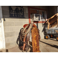 burnt and early american stained free standing saddle stand burnt and early american stained free standing saddle stand