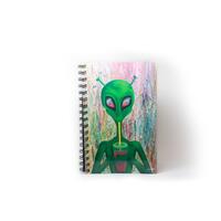 cute alien drinking passion tea lemonade notebook journal cute alien drinking passion tea lemonade notebook journal