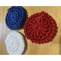 Fourth of July set of scrubbies Fourth of July set of scrubbies