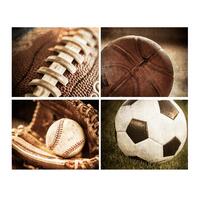 Vintage Sports Print Set Vintage Sports Print Set