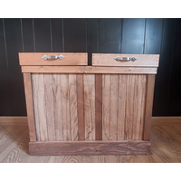 Double Sided Trash Bin Double Sided Trash Bin