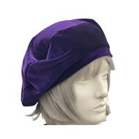 purple velvet beret hats for women vintage chic purple velvet beret hats for women vintage chic