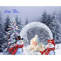 Snowmen and Snow Globe Snowmen and Snow Globe