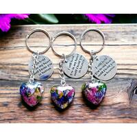 Memorial Jewelry made with flower petals Memorial Jewelry made with flower petals
