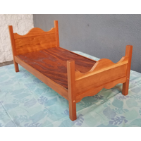 A cherry doll bed for 18" dolls. A cherry doll bed for 18" dolls.