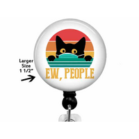 Funny Cat Badge Reel