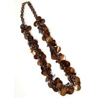 Handmade Copper Penny Shaggy Loop Chainmaille Necklace Handmade Copper Penny Shaggy Loop Chainmaille Necklace
