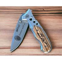 Finger print knife Finger print knife