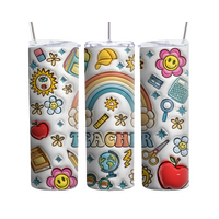 Teacher Gift 20oz Tumbler Inspire Me Positive