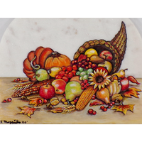 Horn of Plenty Cutting Board