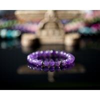 Ashure Designs Dionysus Natural Amethyst Bracelet 8mm