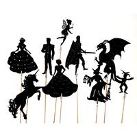 Fairytale shadow puppets