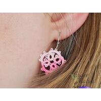 Classic Sweet Lolita Victorian lace inspired earrings  Classic Sweet Lolita Victorian lace inspired earrings