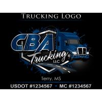 Trucking Logo Design, Truck Door Logo, Trucking Business Branding, Dispatching Logo, Logo for Semi Truck, Truck Driver Gift