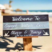 Business Home Ranch Signs Cedar Wood with Raised Acrylic Lettering Wedding anniversary Home Business Sign