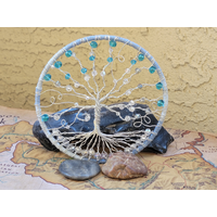 front view tree of life wire art wall decor