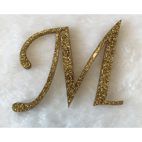Gold letter ornament Gold letter ornament