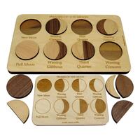 Phases of the Moon Montessori Puzzle Phases of the Moon Montessori Puzzle