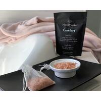 Potpourri salts in use in bathroom Potpourri salts in use in bathroom