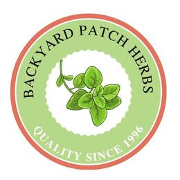 Backyard Patch Herbs Backyard Patch Herbs