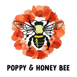 Poppy and Honey Bee