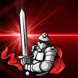 Knights Blade Laser Engraving