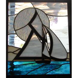 Moon Light Glass Art