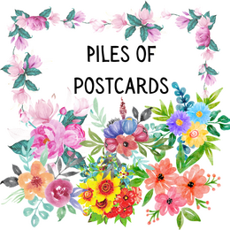 Piles of Postcards