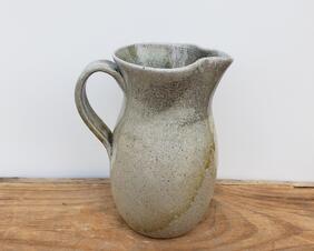 salt glazed pottery pitcher