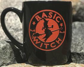 Engraved Halloween Basic Witch Coffee Mug