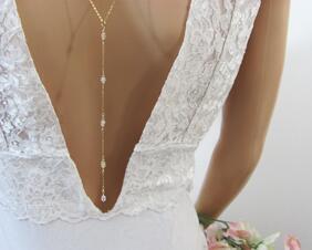 Opal Backdrop Necklace, Bride Jewelry