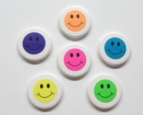 Refrigerator Magnets, Smiley Face