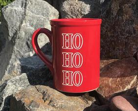 Ho Ho Ho Engraved Christmas Mug