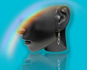 Infinity earrings by Bendi's