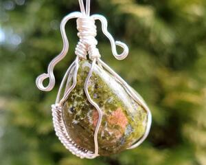 Unakite Pendant