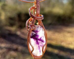 Trapiche Amethyst Pendant