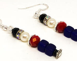 Handmade Christmas Nutcracker Earrings